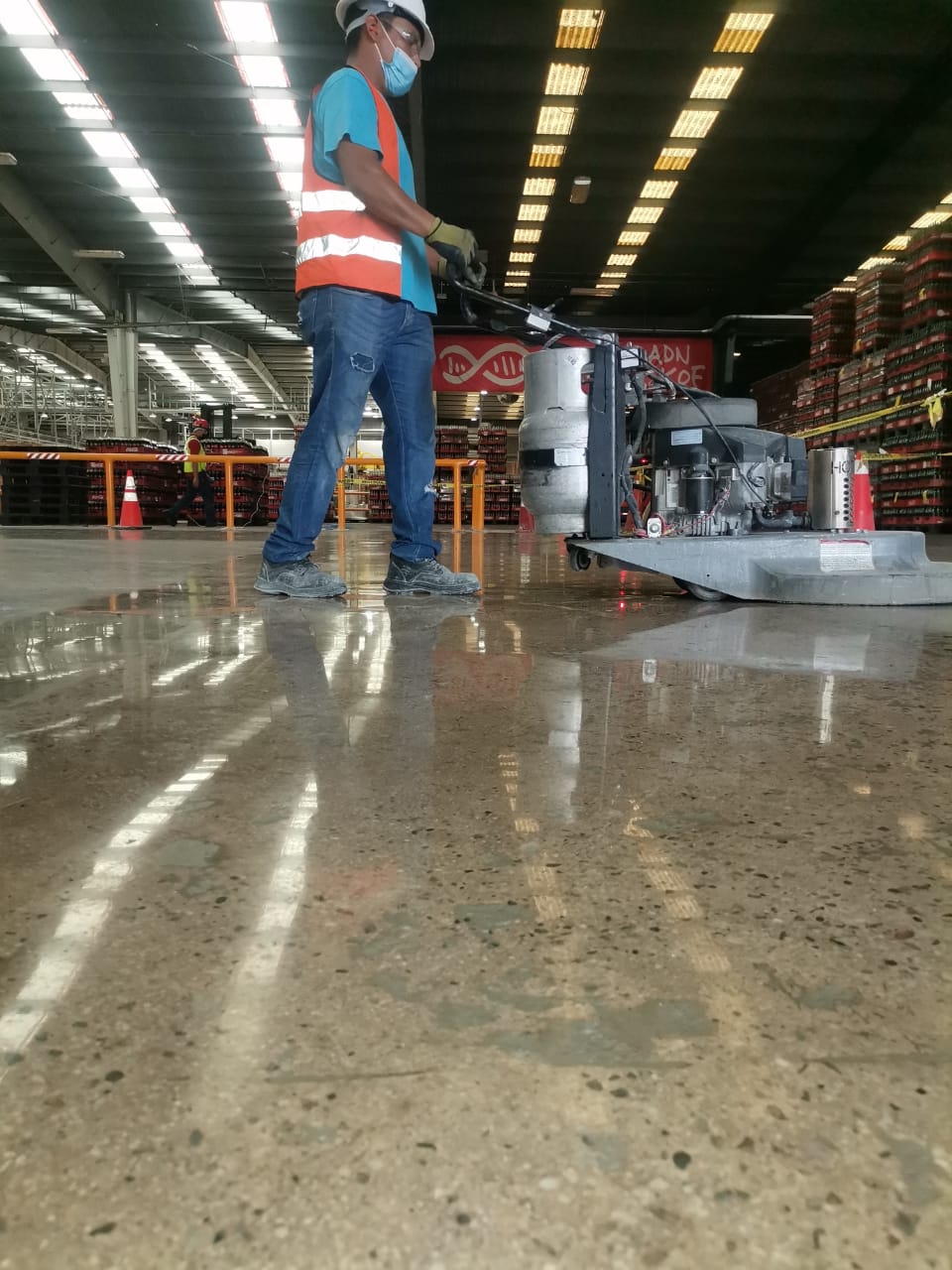 Etapa de abrillantado